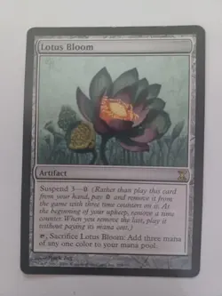 Magic The Gathering Time Spiral #259 Lotus Bloom Rare MTG TCG CCG - Image 1