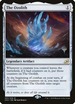 Magic The Gathering: FOIL The Ozolith , Promo Pack Ikoria NM - Image 1
