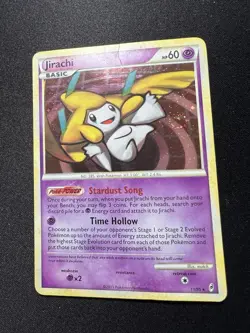 Jirachi 11/95 Holo Rare Call of Legends Pokemon Card Damaged - Image 1