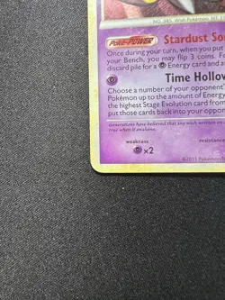 Jirachi 11/95 Holo Rare Call of Legends Pokemon Card Damaged - Image 5