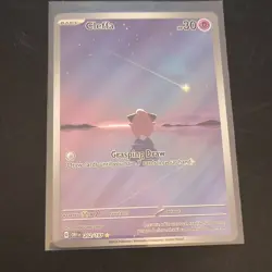 Cleffa 30 HP Rare Full Art OBF EN Pokemon TCG Card 202/197 2023 Card Stock - Image 1