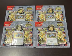 Lot of 4 Pokemon TCG ME2.5 Ascended Heroes 2-Pack Blister Bundle Larry Sealed - Image 1