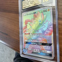 Pokemon Zeraora GX Lost Thunder Secret Rare Full Art #221 CGC 10 Pristine - Image 5