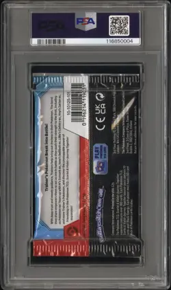 Pokemon Journey Together Hop's Zacian Booster Pack Art PSA 10 Gem Mint - Image 2