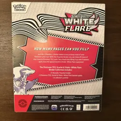 Pokemon Scarlet & Violet: White Flare Binder Collection - **Factory Sealed** - Image 2