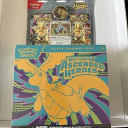 Pokemon TCG Ascended Heroes ETB & 2 Pack Blister FACTORY SEALED FREE SHIPPING - Image 1