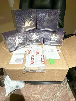 Nintendo Pokemon TCG Scarlet & Violet Paldean Fates Elite Trainer Box - 9 Packs 820650856181 - Image 1