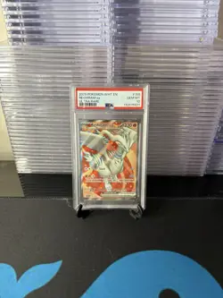 Reshiram Ex Ultra Rare Pokemon Wht En-White Flare 158/086 PSA 10 - Image 1