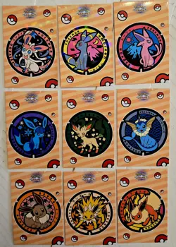Pokemon Let's Go Eevee Database Peru Set Eeveelutions Eevee Umbreon Glaceon - Image 1