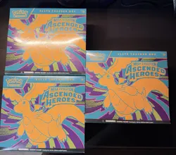 SEALED triple pack pokemon ascended hero’s ETB - Image 1