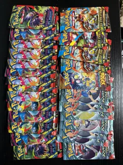 Lot of 26 Pokemon TCG Assorted Booster Packs Brand New Unopened Phantasmal Mega - Image 1