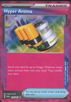Pokemon TCG - Hyper Aroma 152/167 ACE SPEC Rare Twilight Masquerade -664 - Image 1