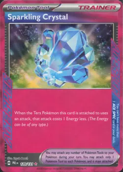 Pokemon TCG - Sparkling Crystal 129/131 ACE SPEC Rare Prismatic Evolutions -688 - Image 1