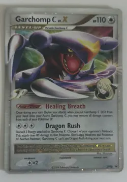 Pokemon TCG Garchomp C LV.X DP Black Star Promo DP46 Holo - Image 1