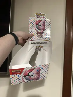 LOT OF 2 Pokemon 151 Booster Bundle Boxes Display BOX ONLY - Image 1