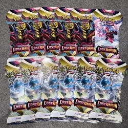 12x Lost Origin Sleeved Blister Booster Pack Pokemon TCG - Image 1