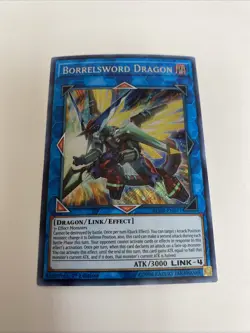 Yugioh - Borrelsword Dragon BLHR-EN071 1st Edition SECRET NM X1 - Image 1