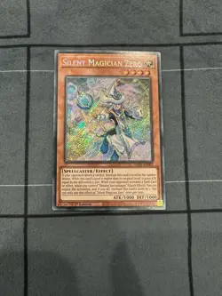 Silent Magician Zero LEDE-EN003 Euro English Secret Rare Yu-Gi-Oh - Image 1