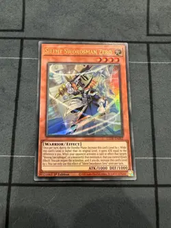 Silent Swordsman Zero LEDE-EN002 Euro English Ultra Rare Yu-Gi-Oh - Image 1