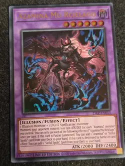 Yugioh Azamina Mu Rcielago 25LP-EN011 2025 Ultra Rare Limited Edition MINT - Image 1