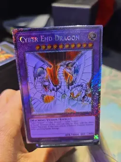 Yu-Gi-Oh! Cyber End Dragon #RA03-EN156 Platinum Secret Rare 1st Edition (NM) - Image 1