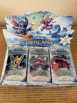 ~Disney Lorcana Winterspell 24 Booster Packs OPENED~Please Read - Image 1