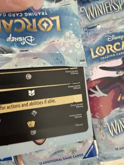 ~Disney Lorcana Winterspell 24 Booster Packs OPENED~Please Read - Image 3