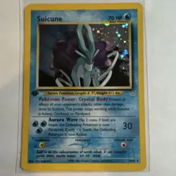 Near Mint-Pokemon TCG Suicune Holo Rare Card 14/64 Neo Revelation 1st Edition - Image 1