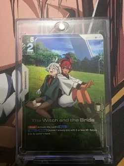 The Witch and the Bride Alternate Art Foil -GD01-117 R+ NM -Gundam TCG Card Game - Image 1