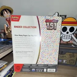 Pokemon Scarlet & Violet 151 Mew Binder 360 Card 9-Pocket 20 Pages Collection - Image 2