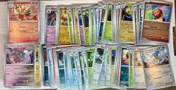 190+ Pokemon TCG Reverse Holo Cards Mixed Sets NM/Mint - Image 1