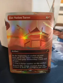 Fire Nation Turret (Borderless) Avatar: The Last Airbender: Eternal-Legal Foil - Image 1