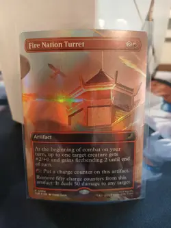 Fire Nation Turret (Borderless) Avatar: The Last Airbender: Eternal-Legal Foil - Image 3