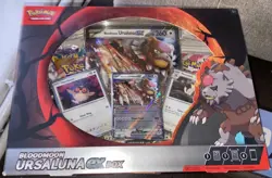 1 Pokemon TCG: Bloodmoon Ursaluna ex Collection Box : New & Sealed - Image 1