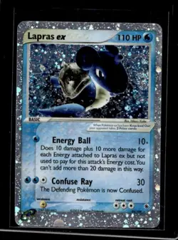 2003 Pokemon EX Ruby Sapphire #99/109 Lapras EX Holo - Image 1