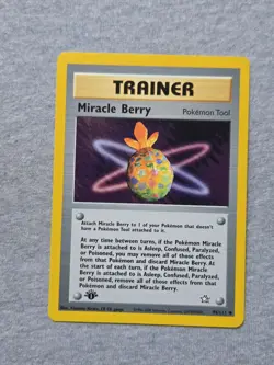 Miracle Berry 94/111 -1st Edition Uncommon - Pokemon TCG - Neo Genesis - Image 1