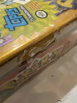 Vintage 1999 Topps POKEMON- TV Animation Edition Tin - (SEALED) Meowth Art work - Image 3