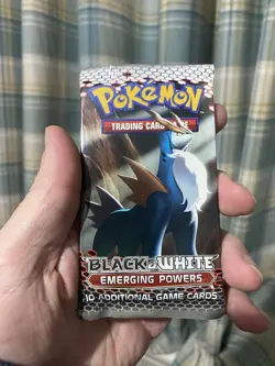 Pokemon TCG: Black and White Emerging Powers Booster Pack New Sealed! Cobalion! - Image 1