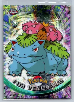 Venusaur #03 - Topps Chrome SPECTRA - Pokemon Topps Chrome Series 1 - Image 1