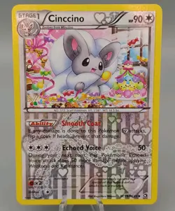 Cinccino RC19/RC25 EXC Reverse Holo Rare Pokemon Cards Radiant Collection NM - Image 1