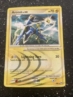 Pokemon TCG Arceus Lv. 100 AR6 Holo - Image 1