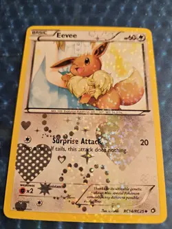 Pokemon Eevee RC14/RC25 Legendary Treasures Radiant Collection! NM/LP Condition - Image 2