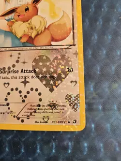 Pokemon Eevee RC14/RC25 Legendary Treasures Radiant Collection! NM/LP Condition - Image 3