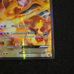 Pokemon 2016 Charizard EX XY121 Black Star Promo Full Art Holo. - Image 3