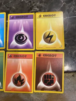 Pokemon TCG Neo Genesis Energy Card Lot - Image 2