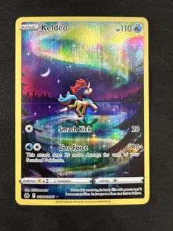 Pokemon TCG Keldeo Ultra Rare Crown Zenith: Galarian Gallery GG07/GG70 - Image 1