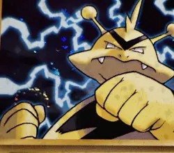 Pokemon TCG Lt. Surge's Electabuzz Holo No. 125 With Swirl Gym Heroes Japanese - Image 1