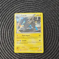 Pokemon TCG BW Next Destinies 46/99 Luxray Holo Rare LP - Image 1