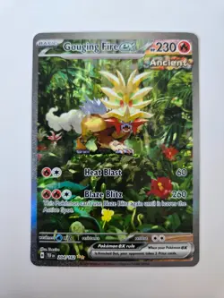 Pokemon Gouging Fire ex 204/162 - Temporal Forces - Special Illustration Rare - Image 1