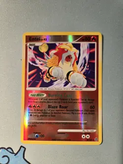 [VLP] Entei LV.43 4/132 Reverse Holo Pokemon TCG Secret Wonders - Image 1